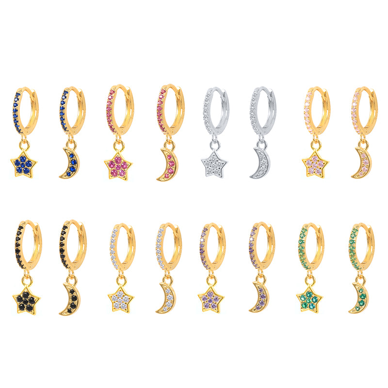 Boucles d'oreilles LUNA STAR