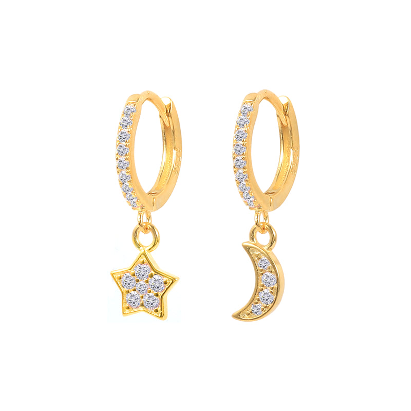 Boucles d'oreilles LUNA STAR