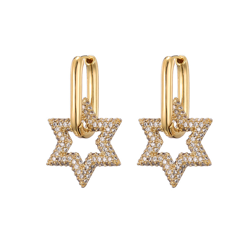 Boucles d'oreilles STAR